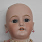 Antique CM Bergmann Simon & Halbig 13 1/2 Bisque Composite Girl Doll Ears Pierce