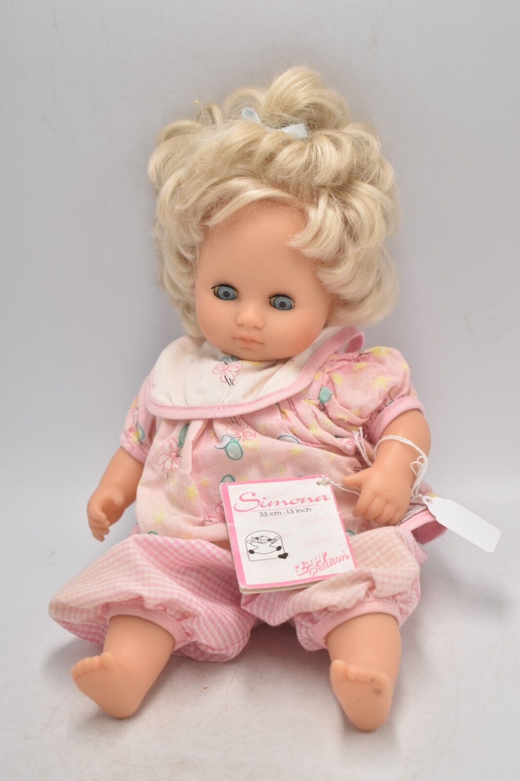 Vintage Zapf Creations Simona Girl Doll Life-Like Blinking Sleepy Eye Doll