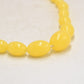 Art Deco Bakelite Butterscoth Amber Egg Yolk Graduated Beaded Necklace 60cm