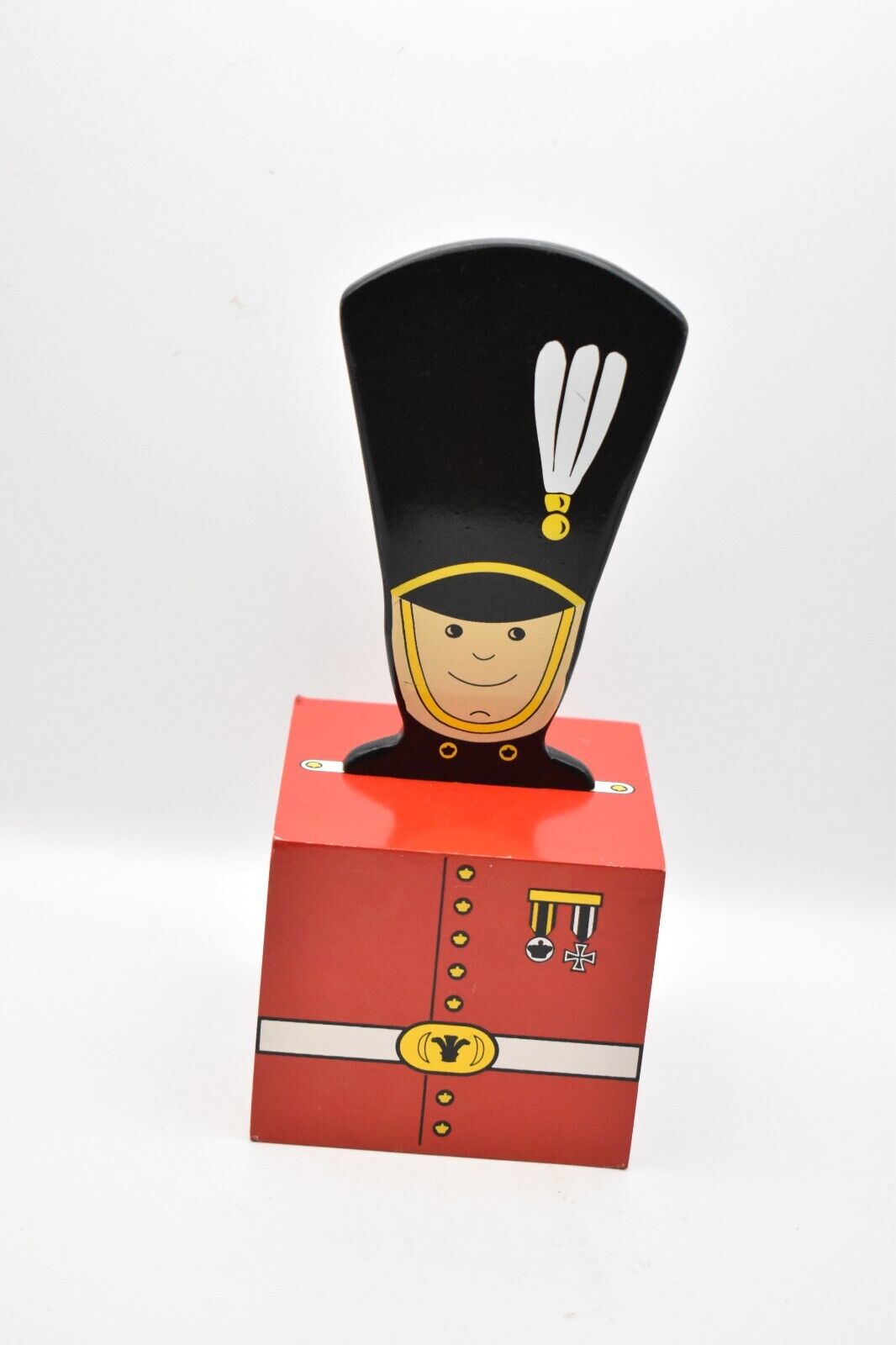 Soldier Wooden Money Box Piggy Bank Coin Bank Novelty