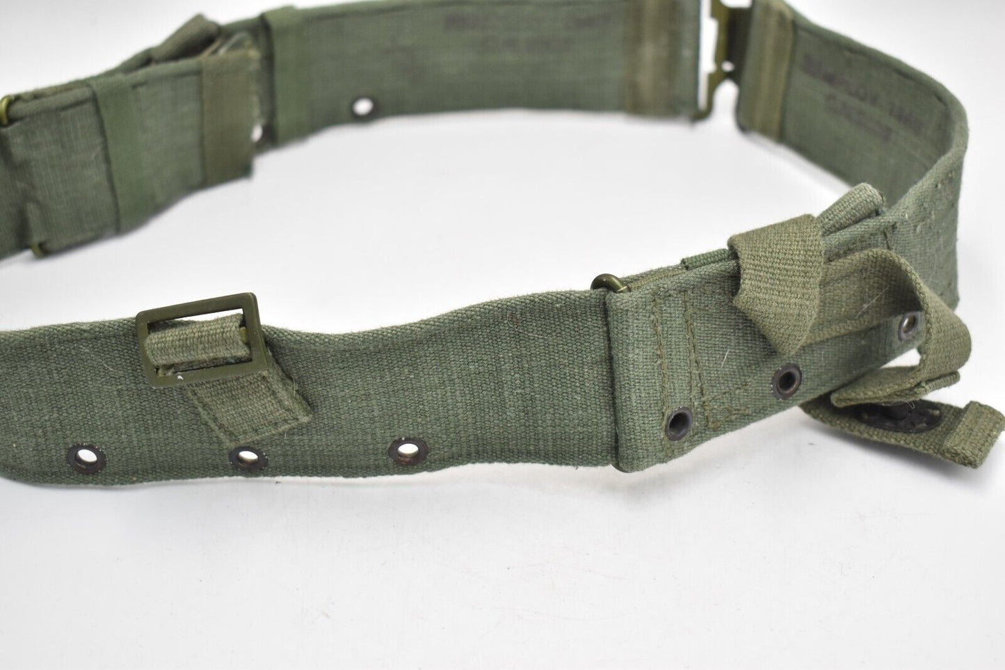 British Army 44 Pattern Webbing Belt – Dated 1952 Military Surplus