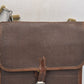 Original Soviet USSR Russian Army Leather Map Case/ Messenger Document Bag