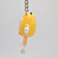 M&M's Yellow Character Rubber Keyring