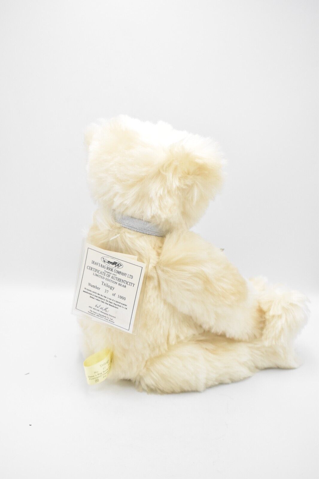 Deans Rag Book Co Trilogy Teddy Bear Retired & Tagged