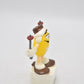 M&M's Yellow Character Snow Shoe Cake Topper