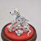 Disney 101 Dalmatians Figurines Inside Glass Dome