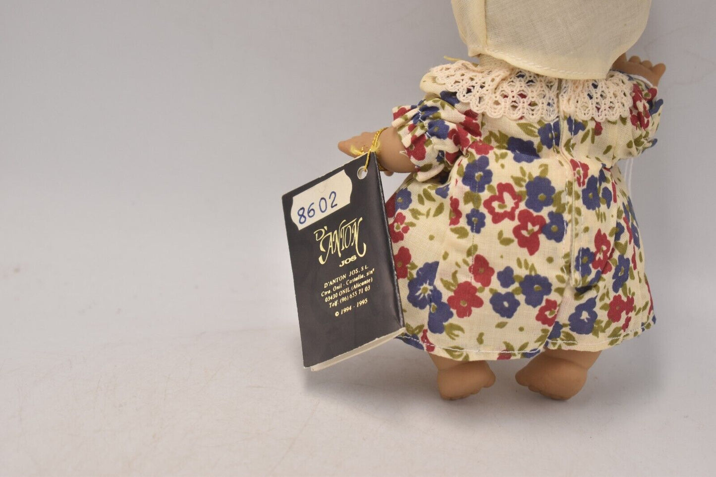 Vintage D'Anton Jos Rachel Girl Doll – Hard Plastic Spanish Doll (18cm)