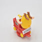 M&M's Yellow Character Reindeer on a Christmas Train Cake Topper 2005