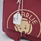 Charlie Bears Tote Bags Bundle x5 – Burgundy.