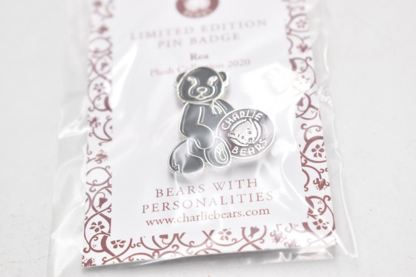 Charlie Bears Rea Pin Badge Limited Edition #19/300