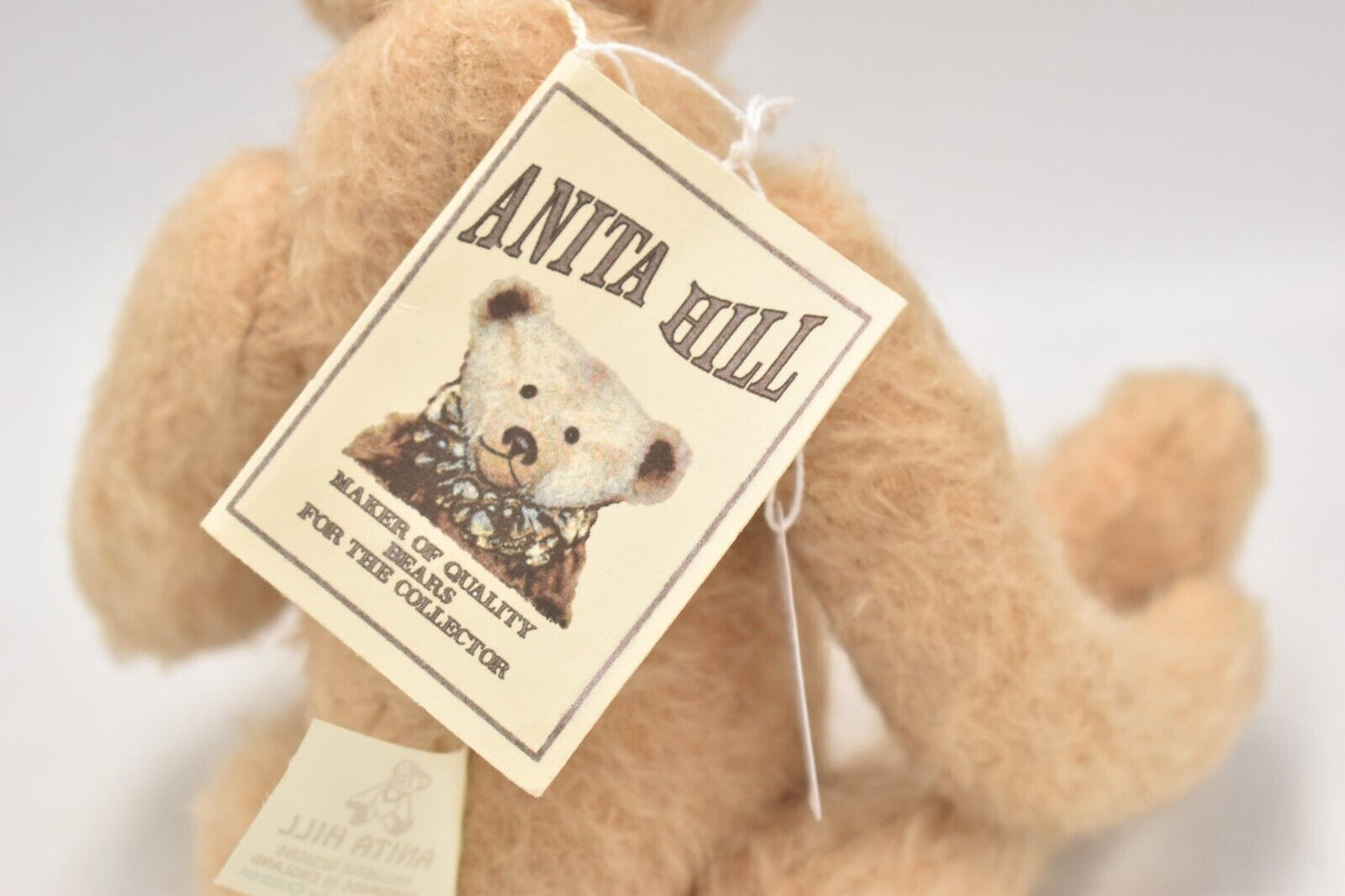 Vintage Artist Teddy Bear by Anita Hill Thread Bear Teddy Bear Limited Edition