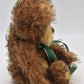 Merrythought Mohair Teddy Bear with Leather Paws Limited Edition Retired