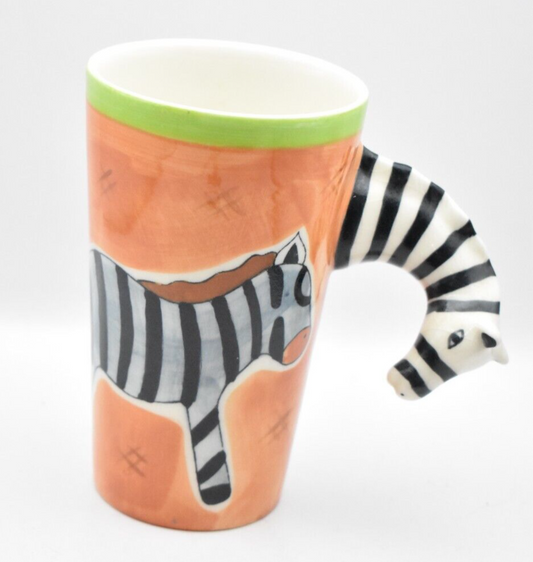 Gabriella Shaw Ceramics Zebra Coffee Mug Tea Cup