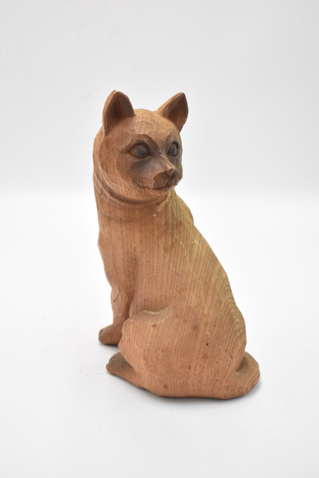 Vintage Resin Cat Figurine Statue Ornament