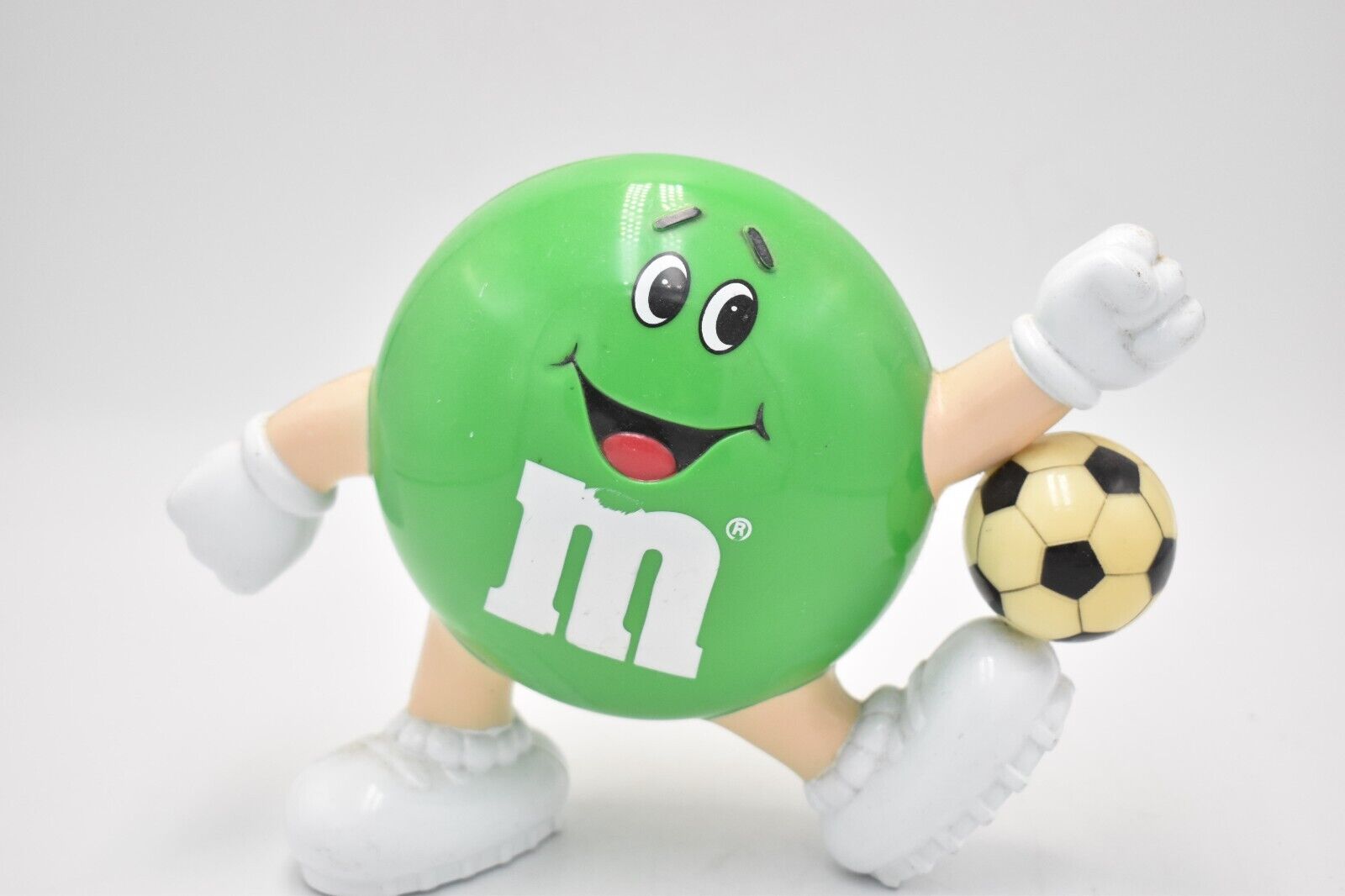 M&m's Green Peanut American Football Candy Sweet Dispenser 