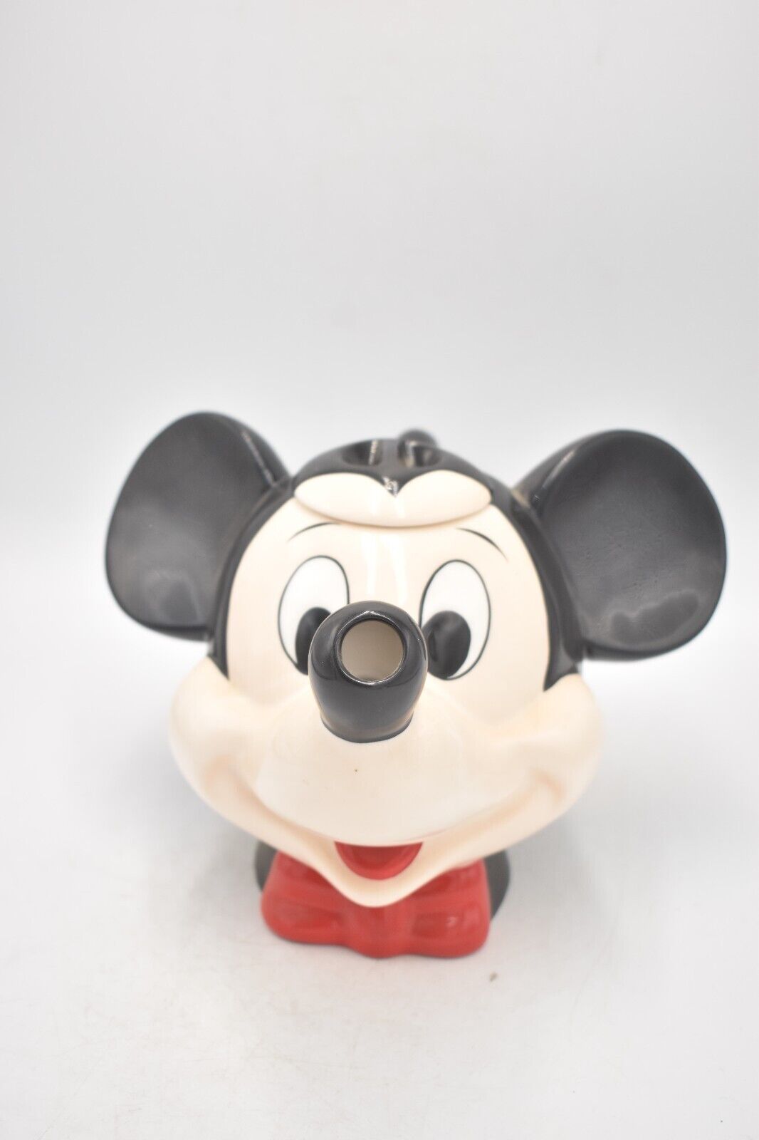 Vintage Disney Mickey Mouse Head Teapot Novelty Decorative Collectible