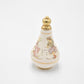 Vintage Hand Painted Enamel Decorative Perfume Bottle Greek Mythology White