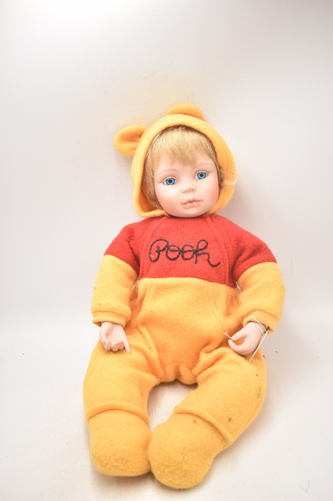 Vintage Ashton Drake Porcelain Doll Winnie the Pooh "You Need a Hug" Retired