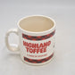 Vintage Highland Toffee McCowans Coffee Mug Tea Cup Advertising Collectible