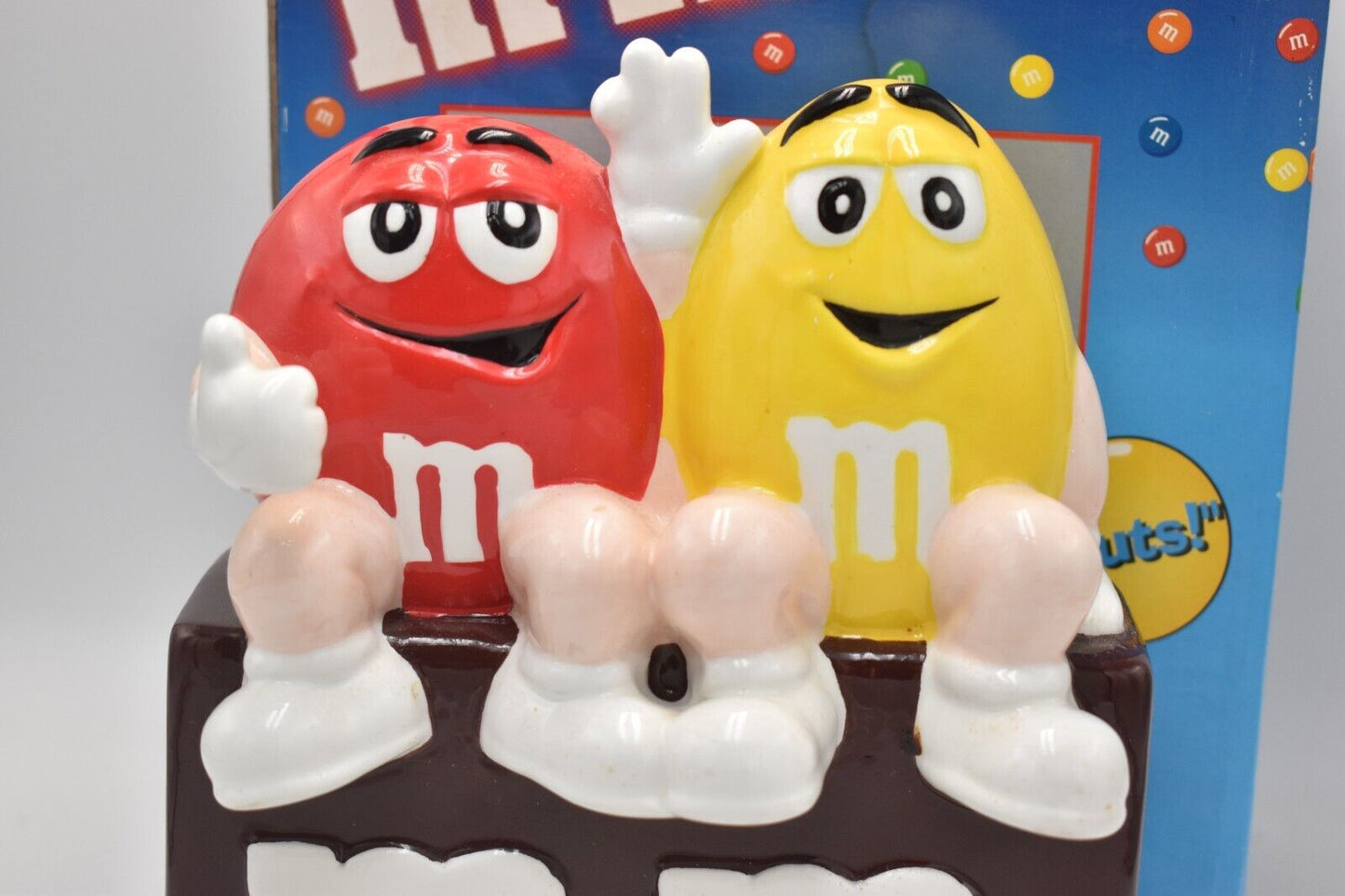 M&M’s Ceramic Sweet Candy Jar I’m Baad Nuts by Benjamin & Medwin