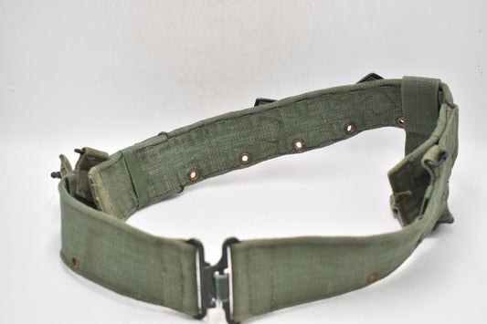 British Army 44 Pattern Webbing Belt with Frog – Dated 1956, Waist 34"