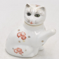 Vintage Chinese Lucky Cat Miniature Teapot Novelty Decorative Collectible