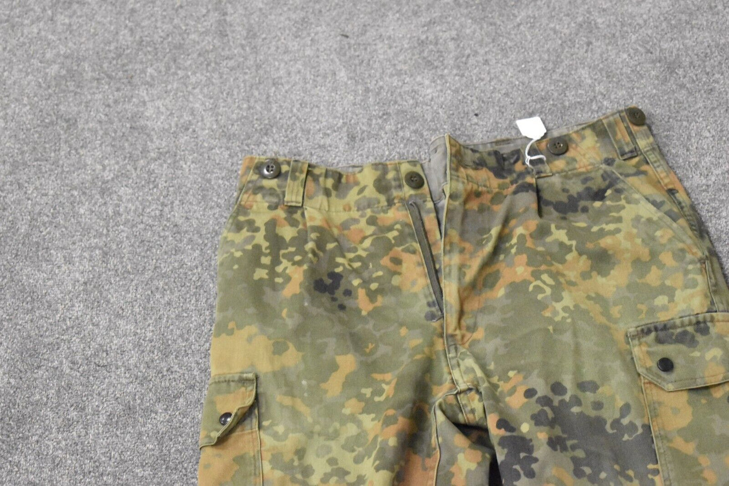 German Army Flecktarn Camouflage Combat Trousers - Size GR2