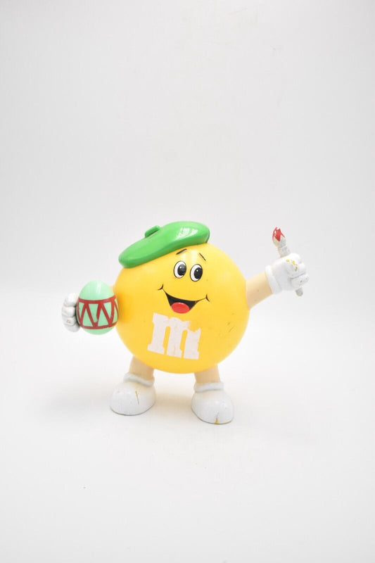 M&Ms Yellow Character Artist Sweet Candy Dispenser 1992