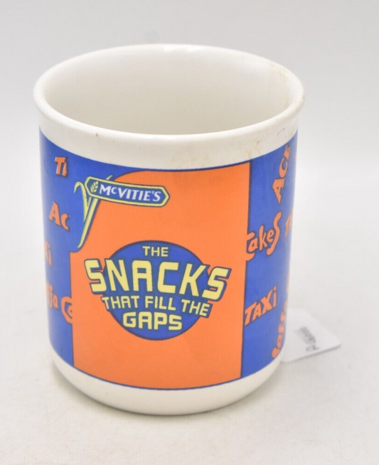 Vintage McVitie's Jaffa Cakes The Snacks That Fill The Gaps Coffee Mug Tea Cup