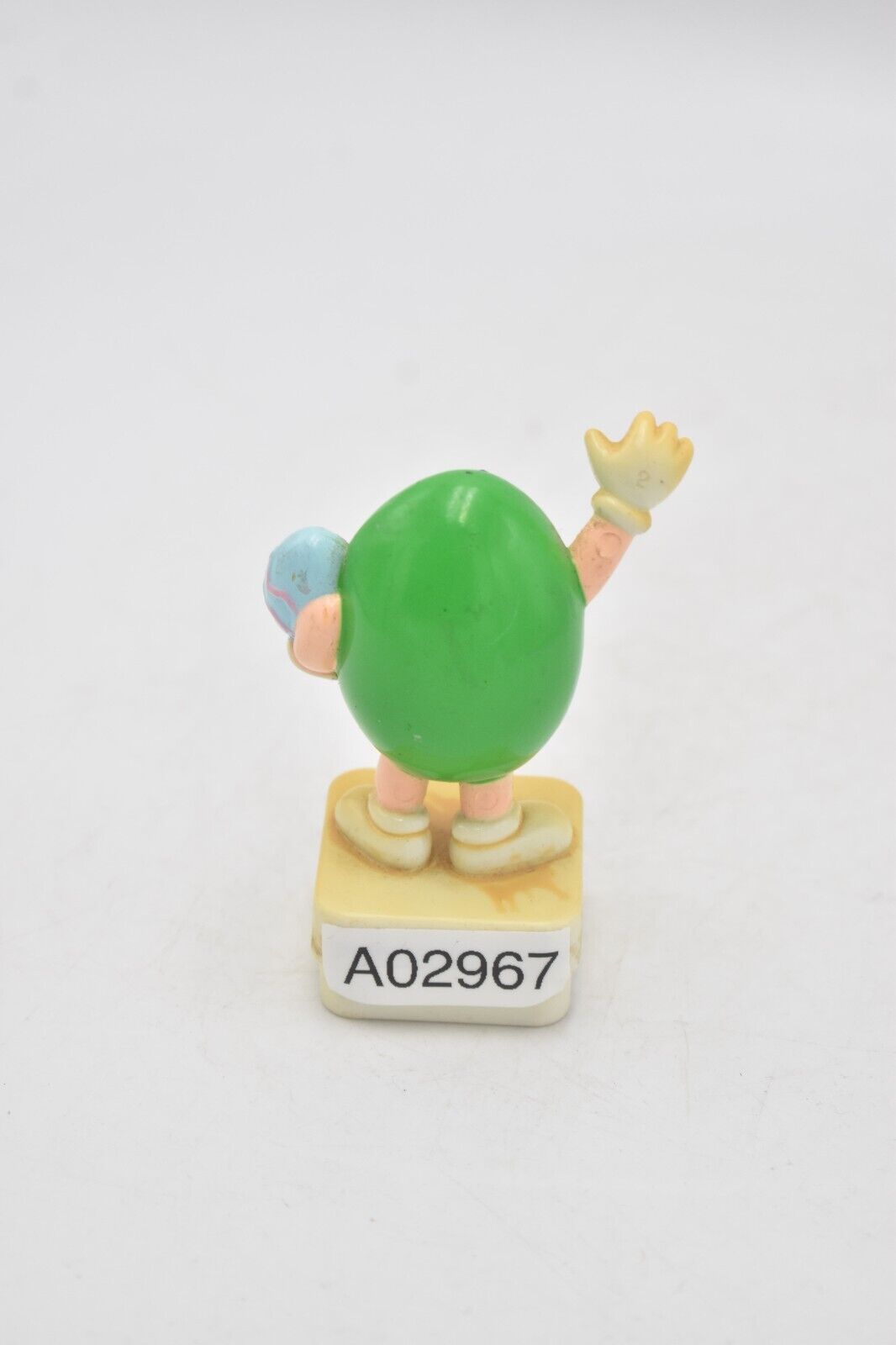 M&M's Green Peanut Character Easter Cake Topper 1991