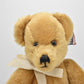 Vintage Merrythought Mohair Teddy Bear with White Ribbon Tagged