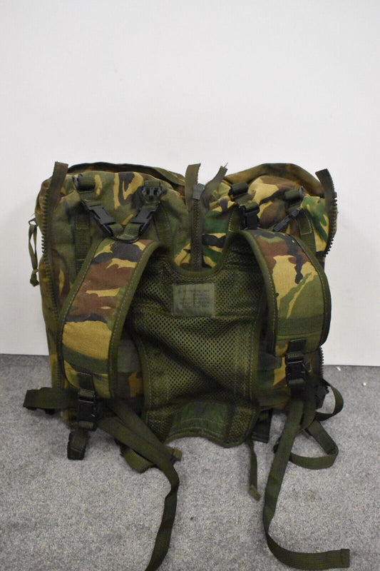 British Army DPM Camouflage PLCE Webbing Side Pouches & Yoke Set