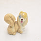 Vintage Wade Whimsie Peg Dog From Lady & The Tramp Disney Figurine Statue