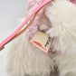 Keel Toys Fifi White Poodle Dog with Pink Coat & Lead, Retired & Tagged