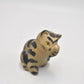 Vintage Tabby Cat Playing Figurine Statue Ornament