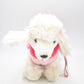 Keel Toys Fifi White Poodle Dog with Pink Coat & Lead, Retired & Tagged