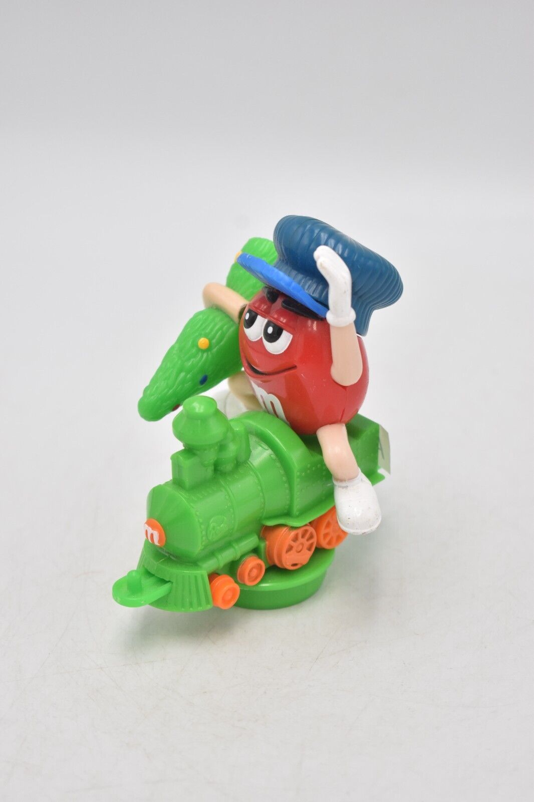 M&M's Red Character Christmas Train Cake Topper