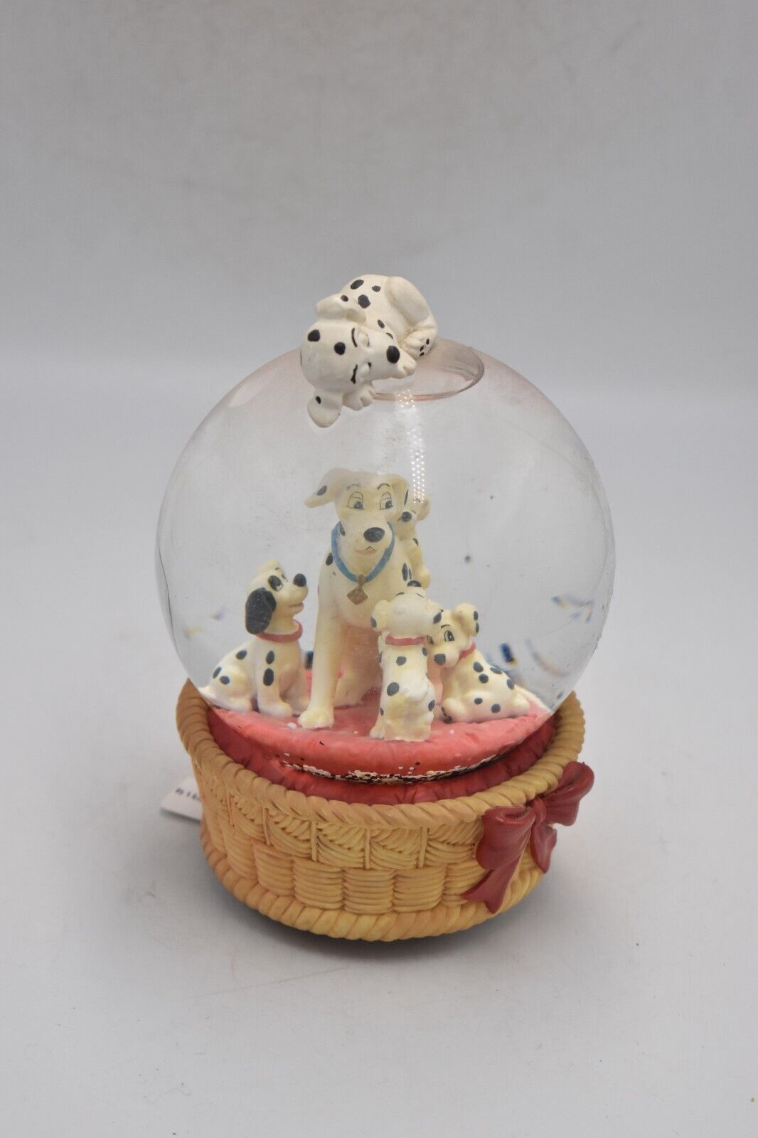 Disney 101 Dalmatians Musical Snow Globe – “Doggie in the Window” Tune