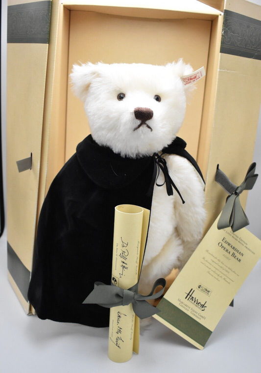 Steiff Harrods Edwardian Opera Teddy Bear 653131 Limited Edition Retired