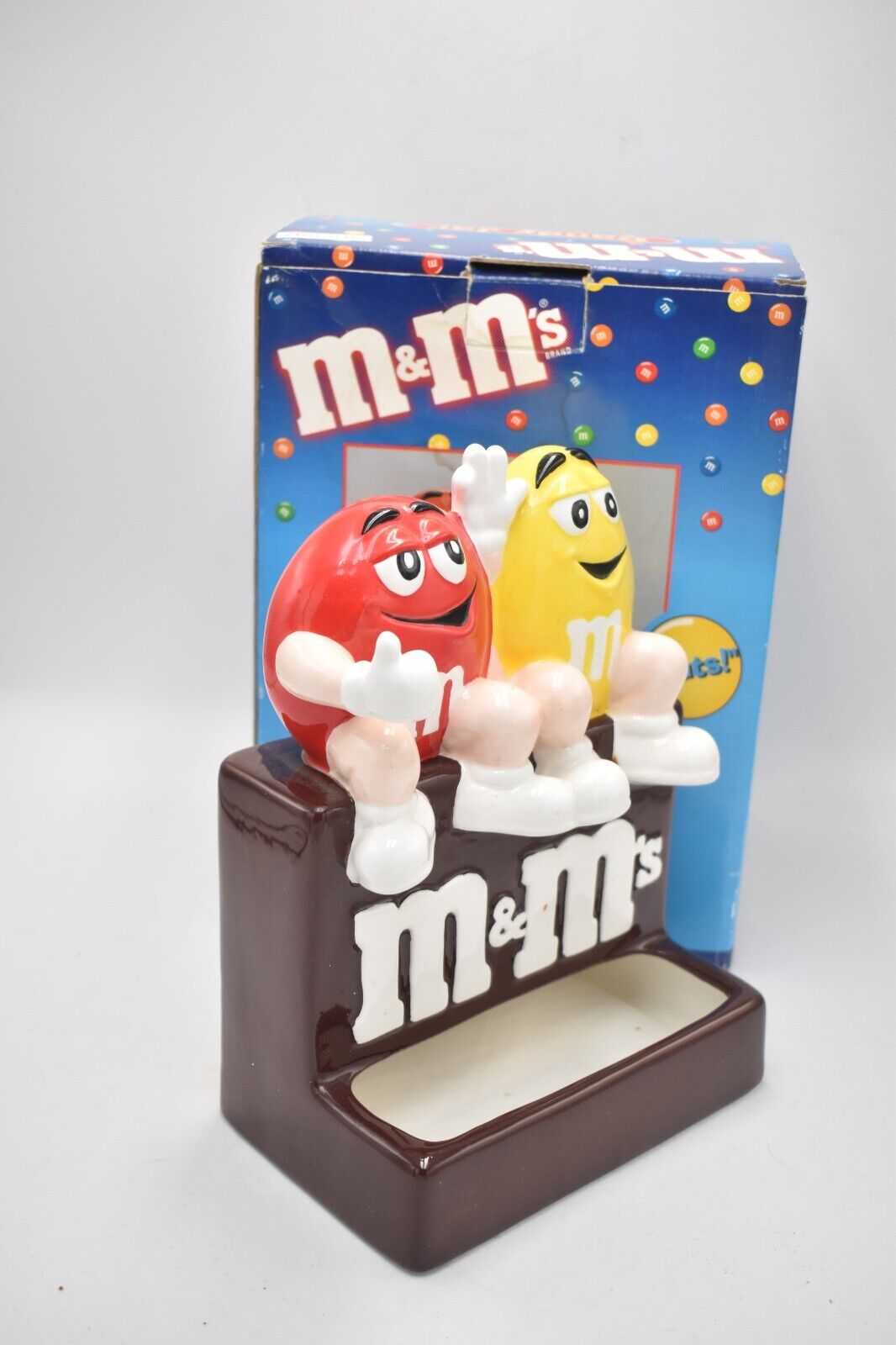 M&M’s Ceramic Sweet Candy Jar I’m Baad Nuts by Benjamin & Medwin