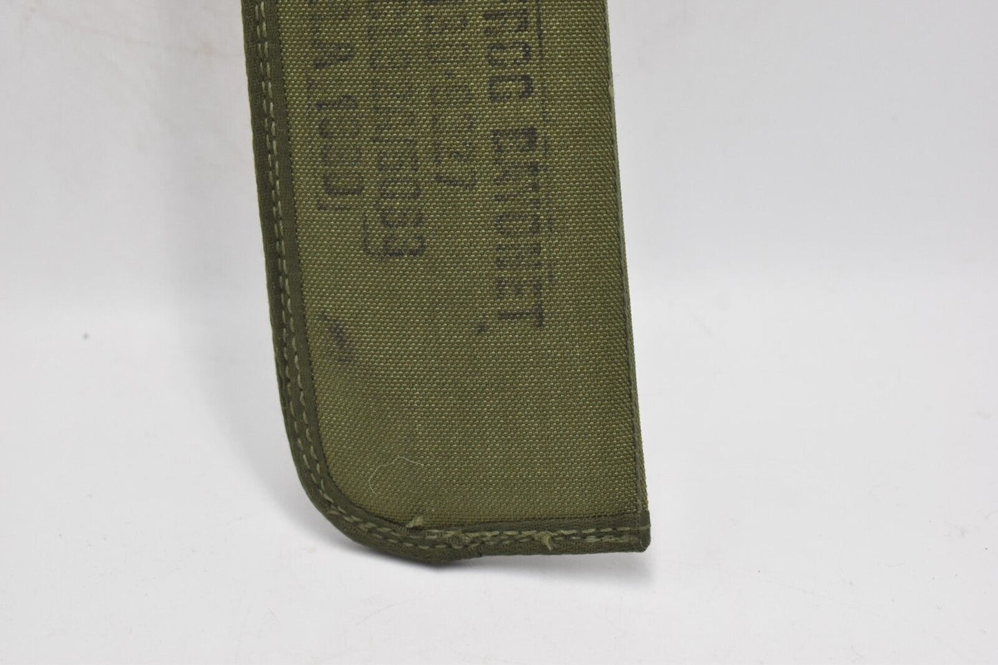 British Army Olive Green OD PLCE Webbing Empty SA80 Scabbard Frog Cover