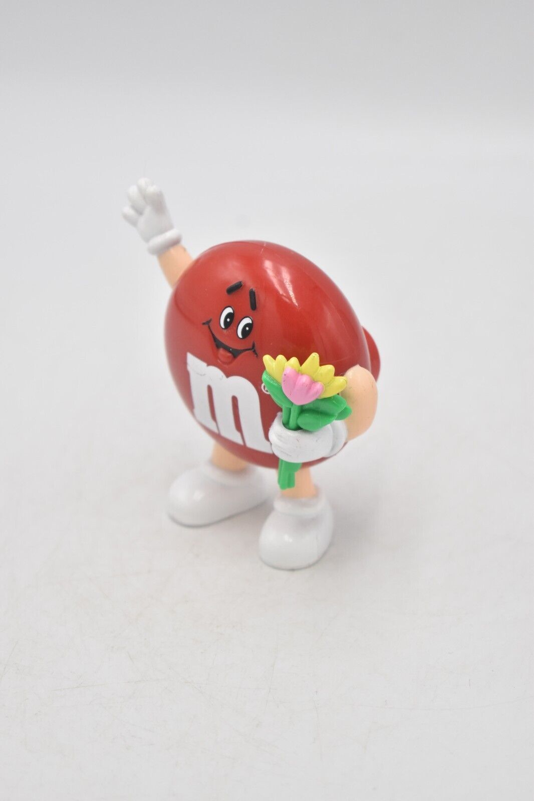 M&M's Red Character Flowers Candy Sweet Dispenser