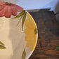 Vintage Italian Hand Painted Ceramic Serving Bowl Serving Dish