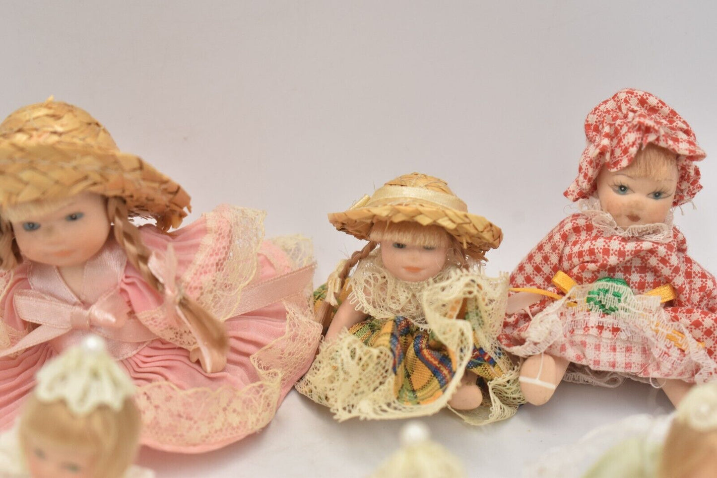 Vintage Porcelain Doll Bundle/ Collection x6