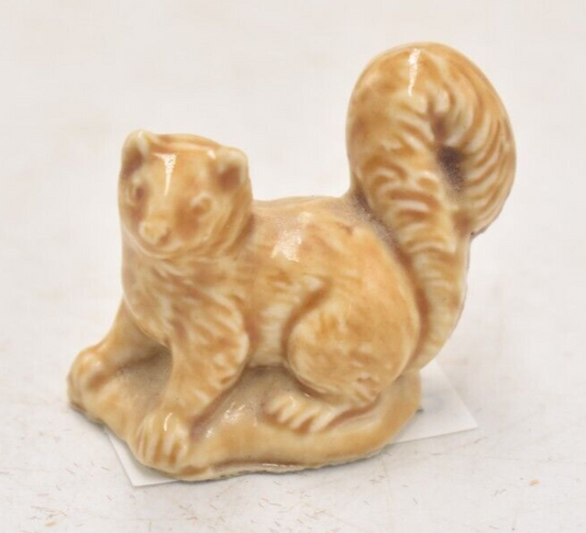 Vintage Wade Whimsies Squirrel Figurine Statue Ornament Decorative