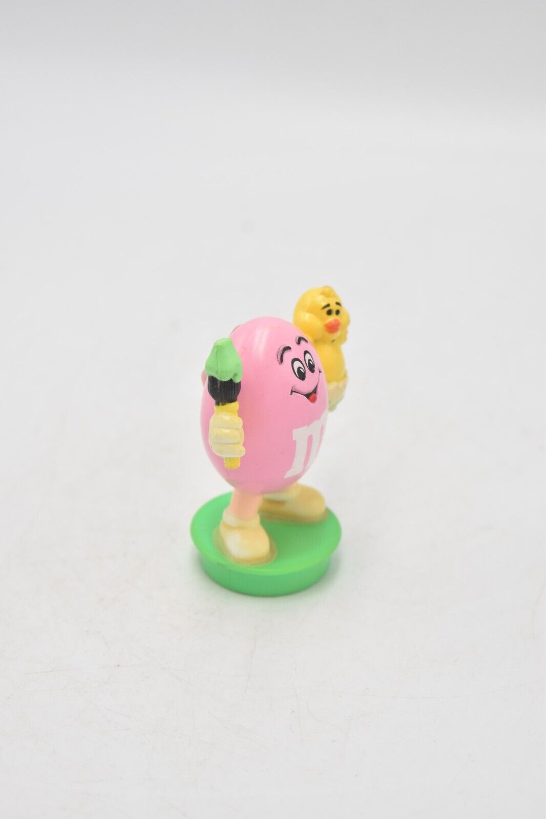 M&M's Pink Peanut Character Easter Cake Topper 1994