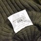 British Army Olive Green Wool Jumper Pullover Thermal Jersey - Size 100cm, Grade