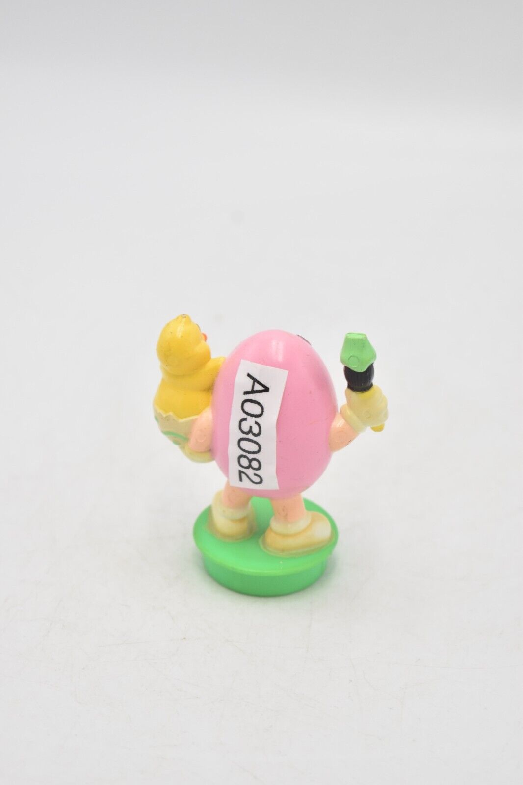 M&M's Pink Peanut Character Easter Cake Topper 1994