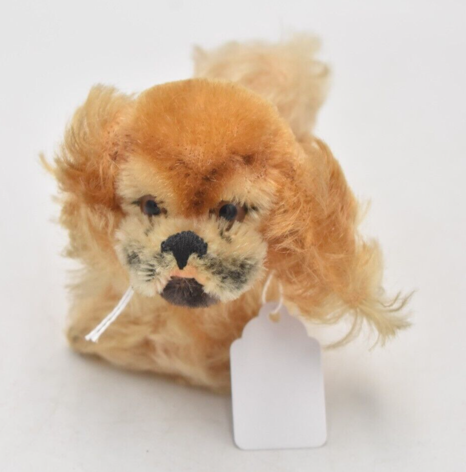 Vintage 1950s Steiff Pekinese Dog Mohair