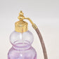 Caithness Glass Fragrance Perfume Bottle Atomiser Purple & White Swirl